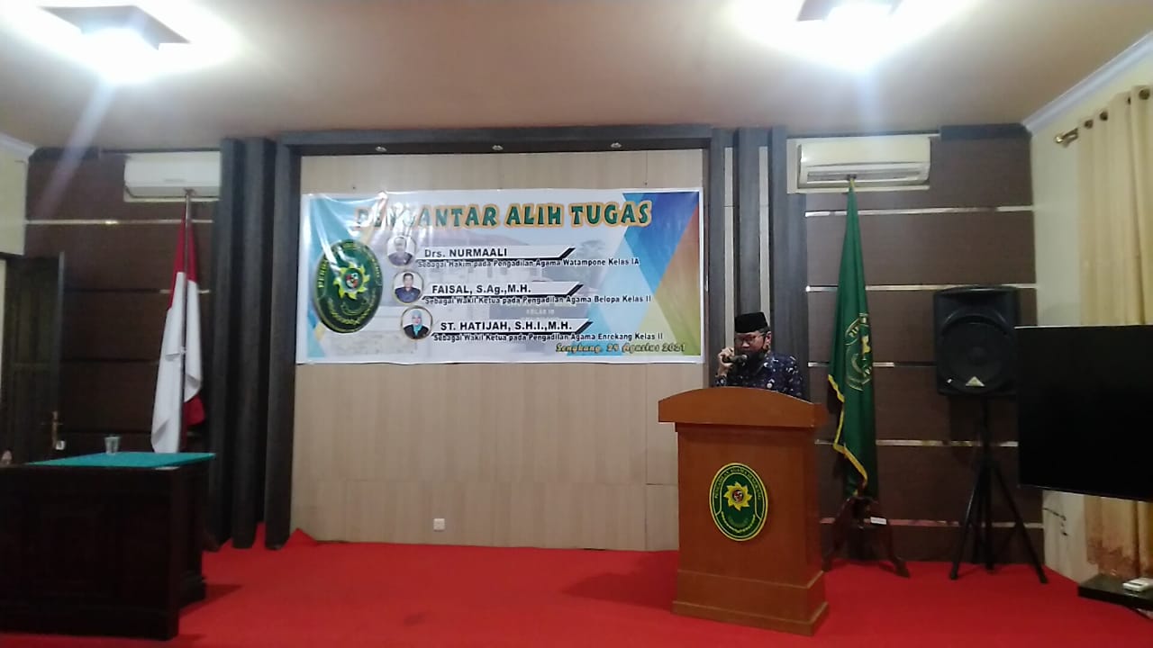Pengantar Alih Tugas Hakim 4